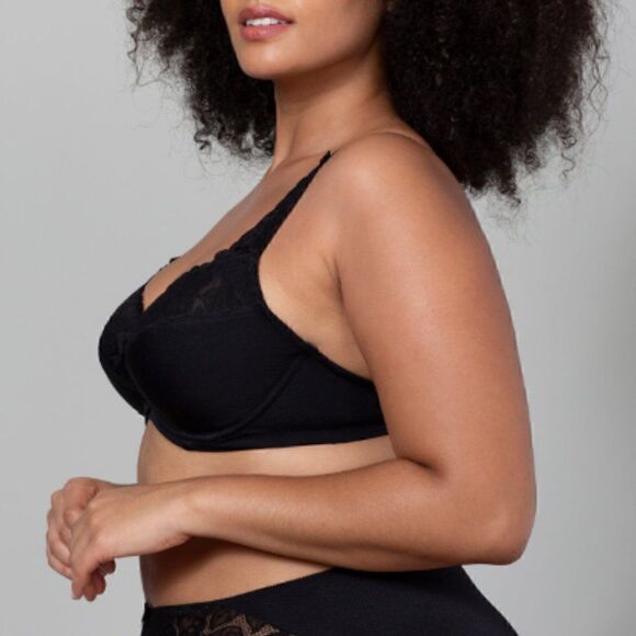 CHANGE Florence black full cup bra 34H - Picture 2 of 12